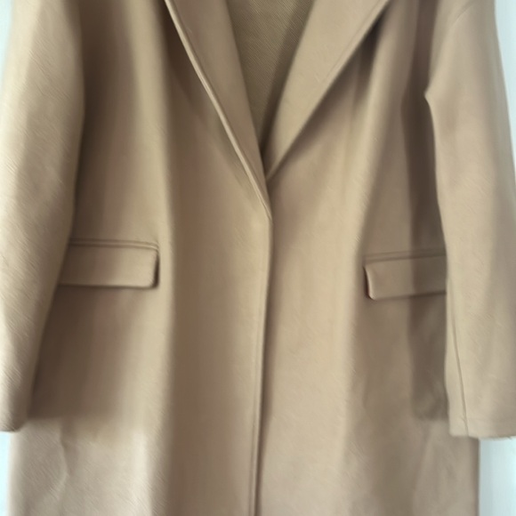 Like new TOPSHOP camel color light coat sz 12 - Picture 4 of 5